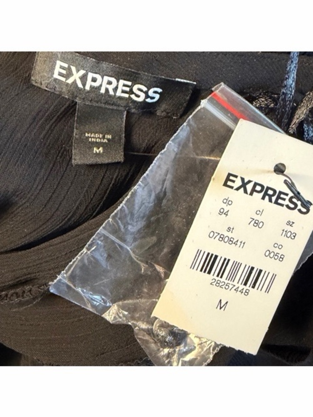 Express Ruffled Ruched Mini Dress NWT - Picture 4 of 7